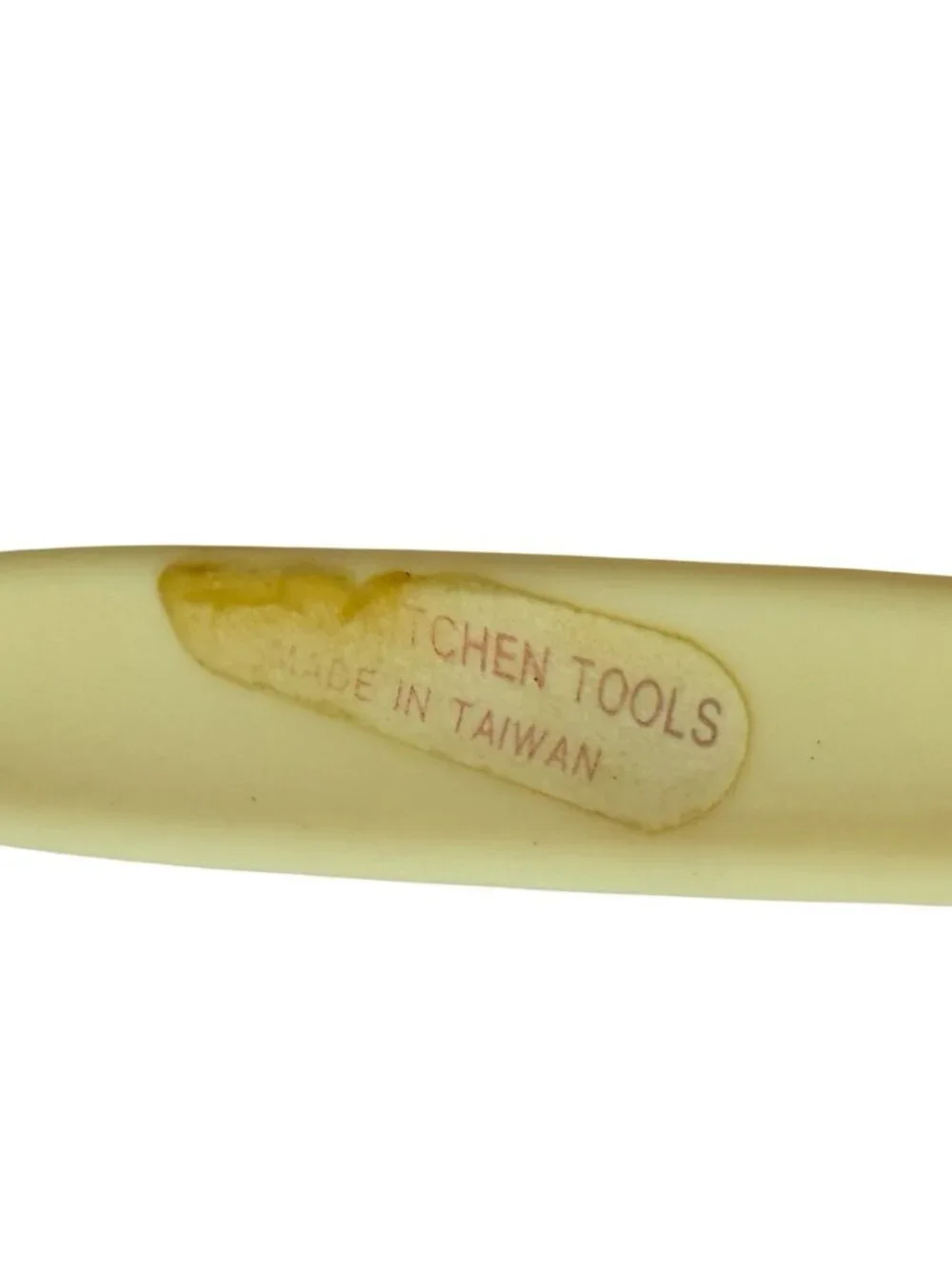 Vintage Harvest Gold Nylon Plastic Serving Mixing Spoon Yellow Kitchen Tool 10